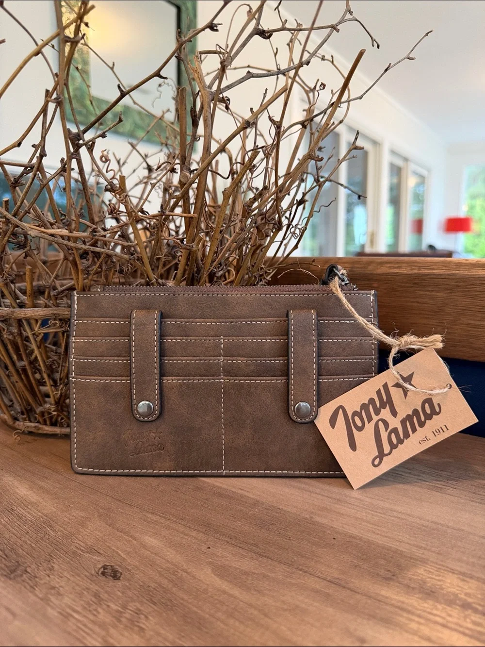 Tony Lama compact leather